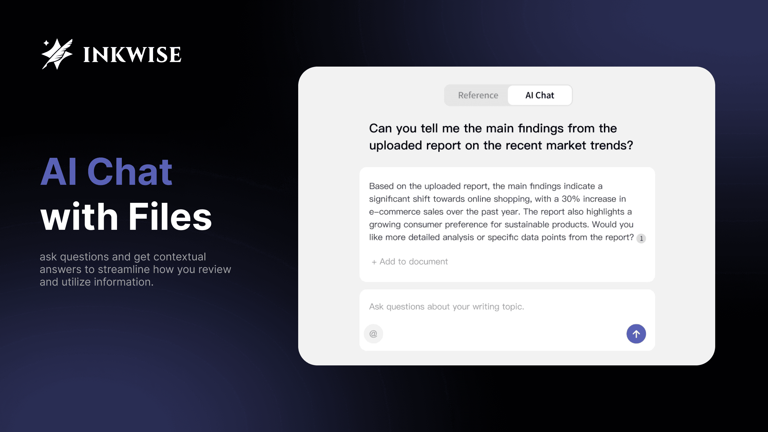 introducing inkwise the ai writing assistant built for professionals